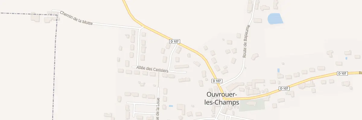 Plan du 3 All des Tournesols à Ouvrouer-les-Champs