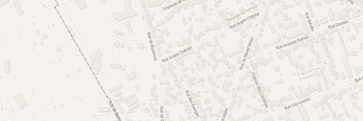 Plan du 44 Rue des Eparges à Houilles