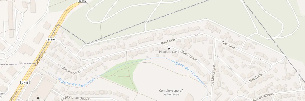 Plan du 36 Rue Curie à Saclay