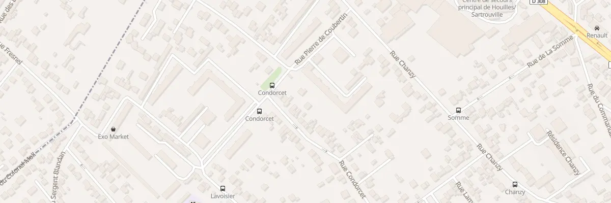 Plan du 84 Rue Condorcet à Houilles