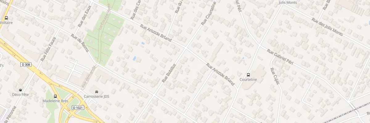 Plan du 34 Rue Bobillot à Sartrouville