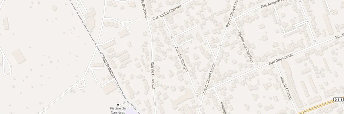 Plan du 23 Rue des Eparges à Houilles