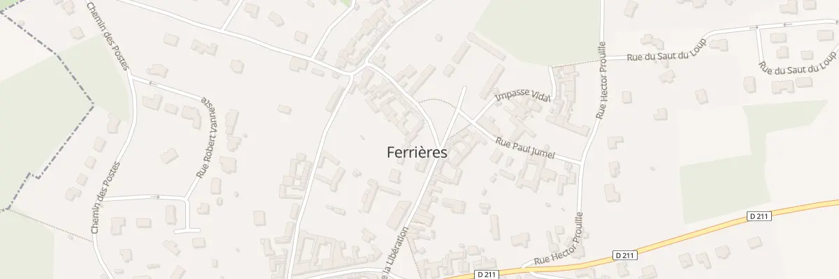 Plan du 1 Rue Louis Helluin à Ferrières