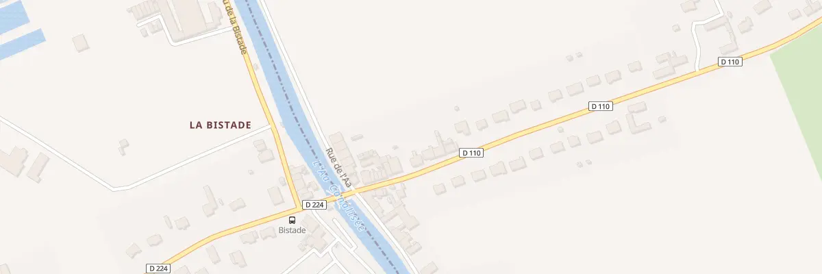 Plan du 830 Rue de la Bistade à Saint-Pierre-Brouck