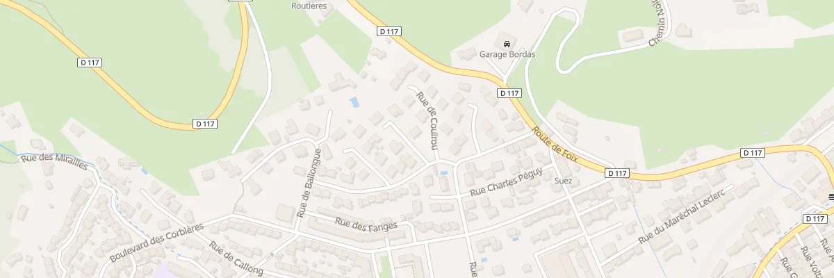Plan du 2 Rue de Capio à Quillan