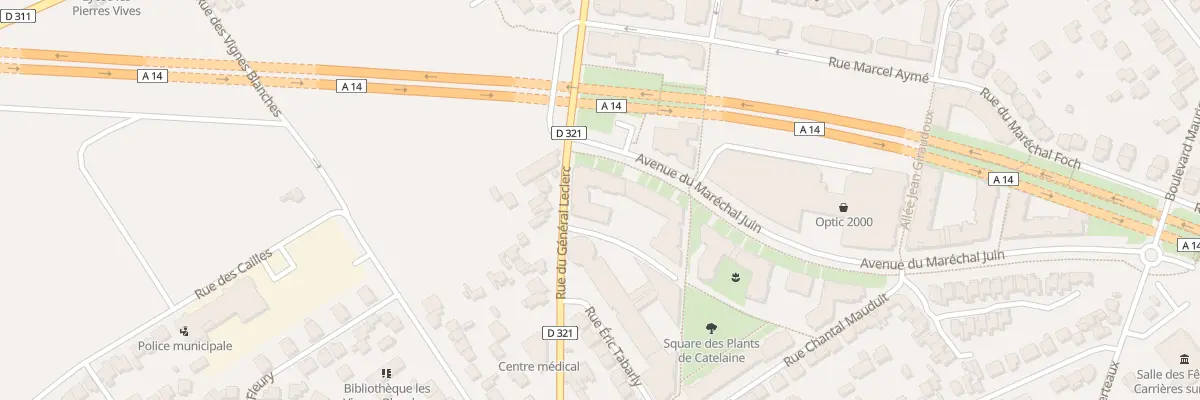 Plan du 56 Rue du Général Leclerc à Carrières-sur-Seine