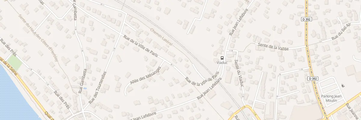 Plan du 211 Rue de la Ville de Paris à La Frette-sur-Seine