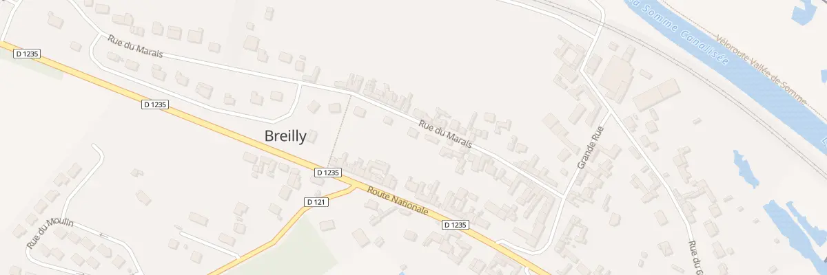 Plan du 23B Rue du Marais à Breilly