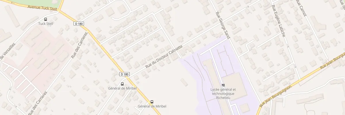Plan du 51 Rue du Docteur Calmette à Rueil-Malmaison
