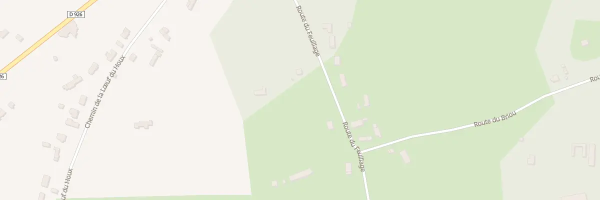 Plan du 3C Rte du Feuillage à Vouzeron