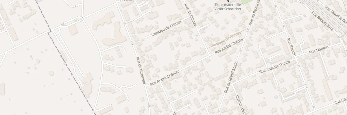 Plan du 20 Rue Andre Chenier à Houilles