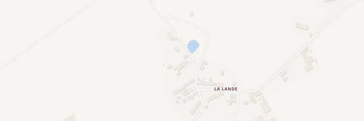 Plan du 54 La Lande à Saint-Priest-la-Marche