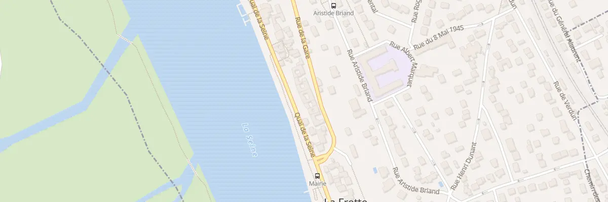 Plan du 1D Rue de la Gare à La Frette-sur-Seine