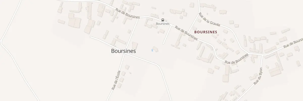 Plan du 22 Rue de Boursines (boursines) à Oroër