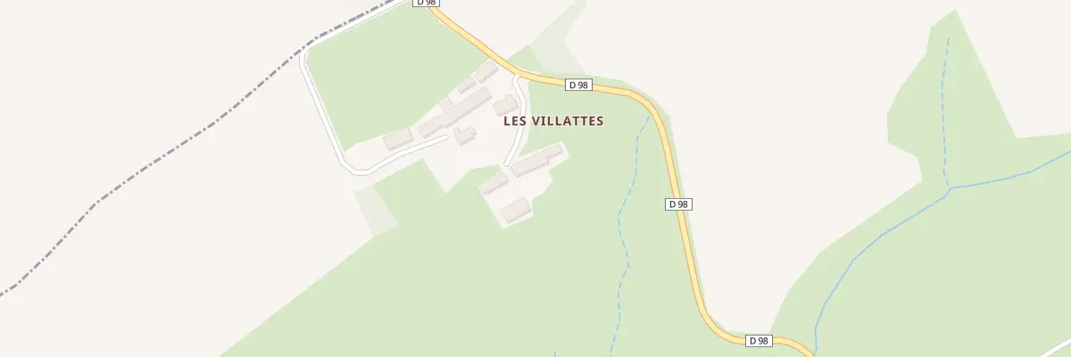 Plan du 4 Les Villattes à Boussac-Bourg