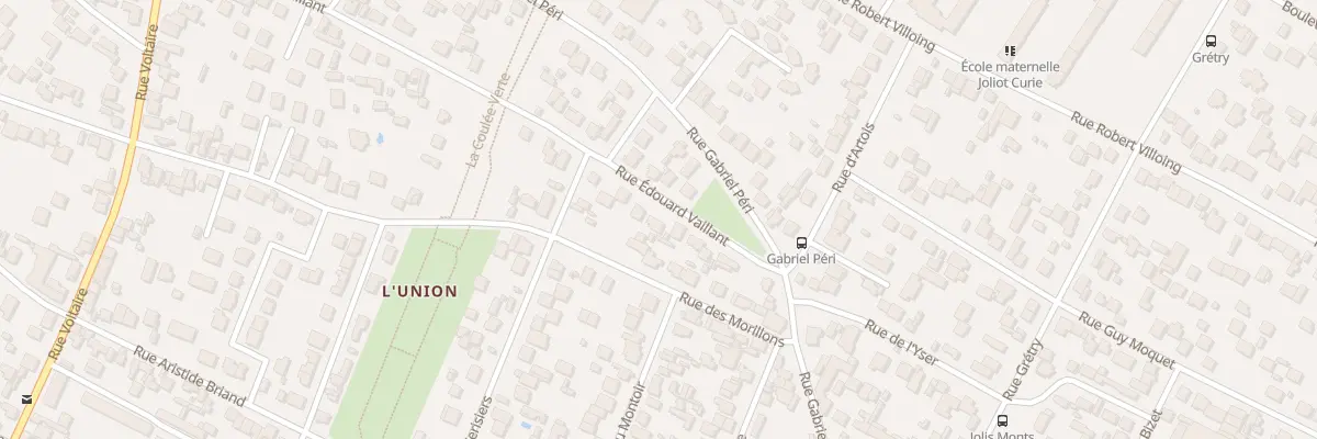 Plan du 42 Rue Edouard Vaillant à Sartrouville
