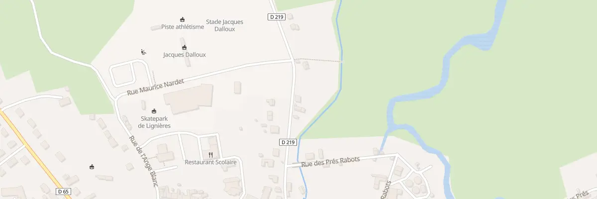 Plan du 4 Rte de la Celle Conde à Lignières