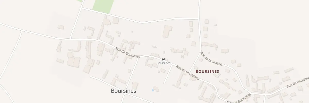 Plan du 21 Rue de Boursines (boursines) à Oroër