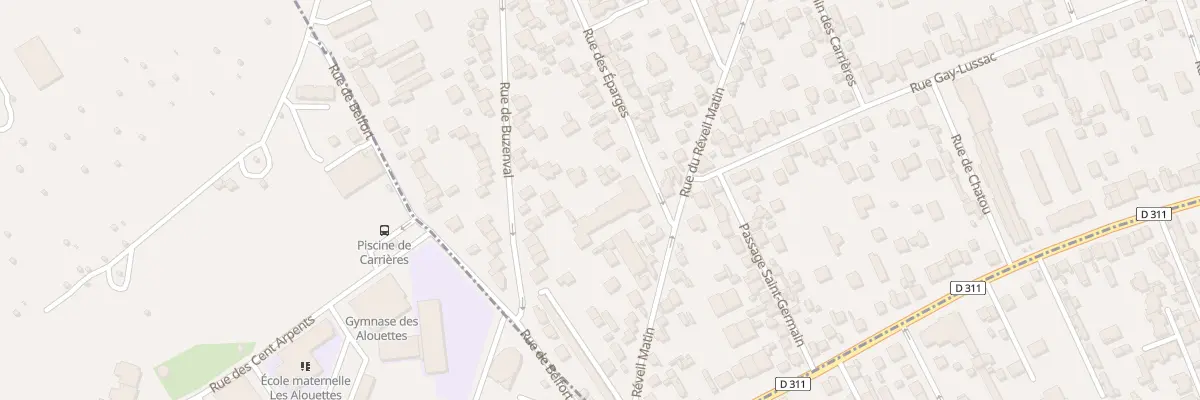 Plan du 5 Rue des Eparges à Houilles