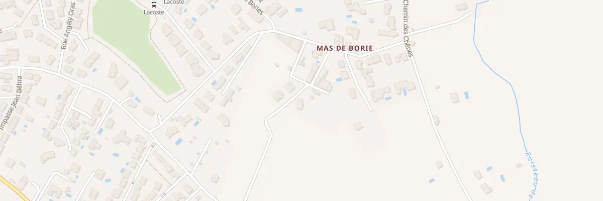 Plan du 21 Che Hameau du Mas de Bories à Albi