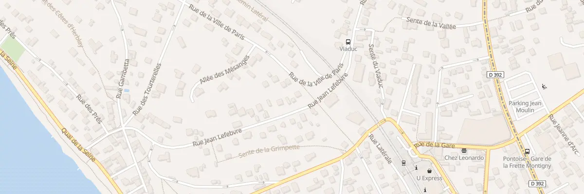 Plan du 41 Rue Jean Lefebvre à La Frette-sur-Seine
