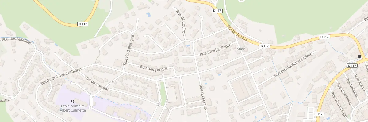 Plan du 9021 Rue Charles Péguy à Quillan