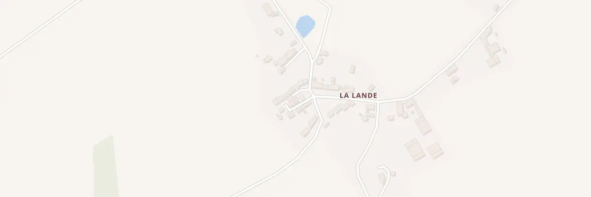 Plan du 61 La Lande à Saint-Priest-la-Marche