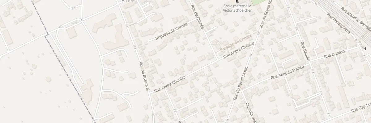 Plan du 16 Rue Andre Chenier à Houilles