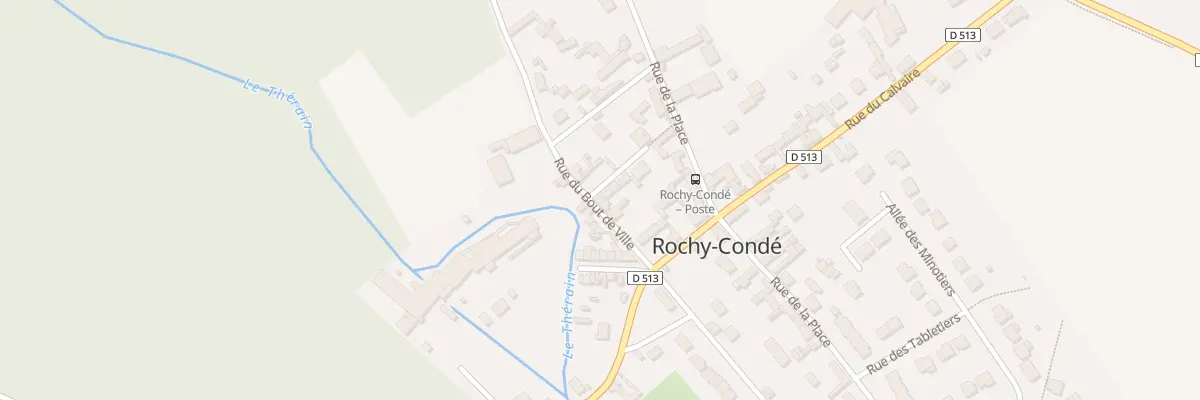 Plan du 6 Rue du Bout de la Ville à Rochy-Condé