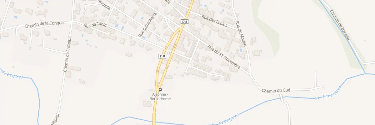 Plan du 10 Rue Tranquille à Alzonne