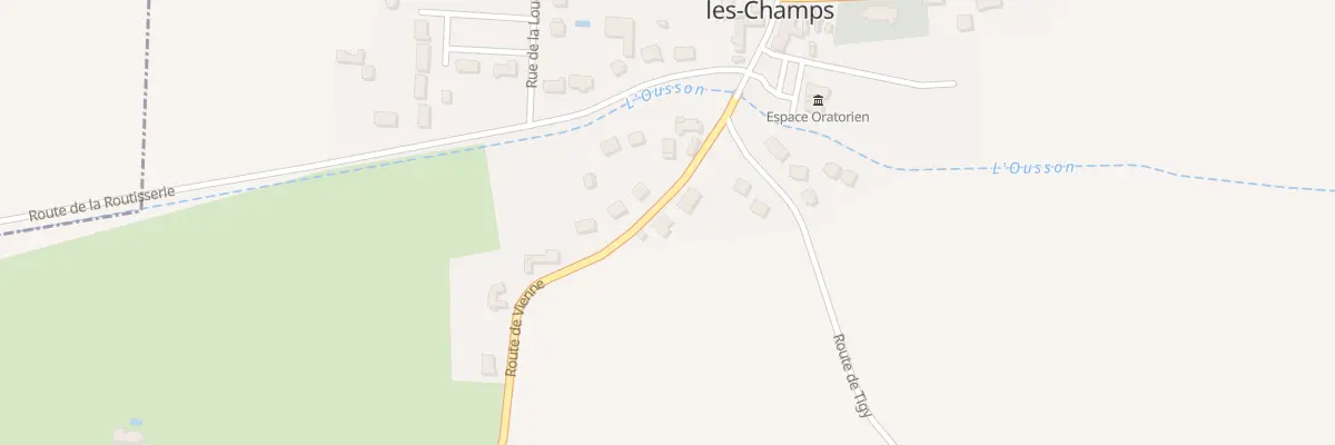 Plan du 7 Rte de Vienne à Ouvrouer-les-Champs