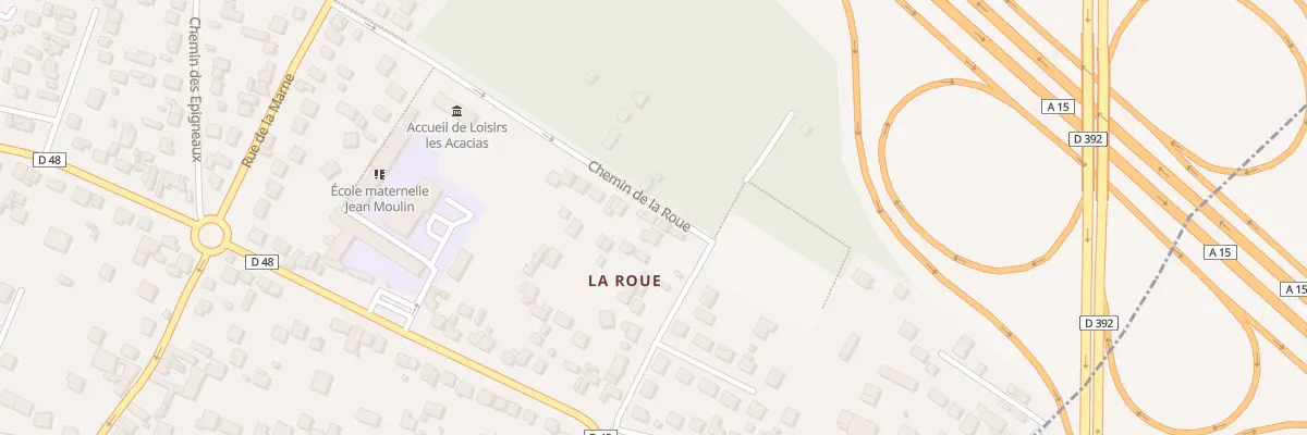 Plan du 30 Che de la Roue à Herblay-sur-Seine