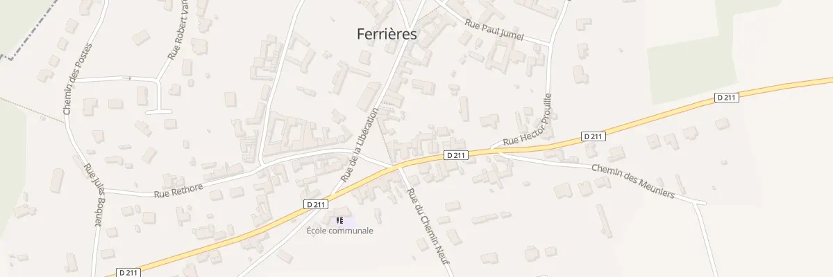 Plan du 5 Rue des quatre Lecointe à Ferrières