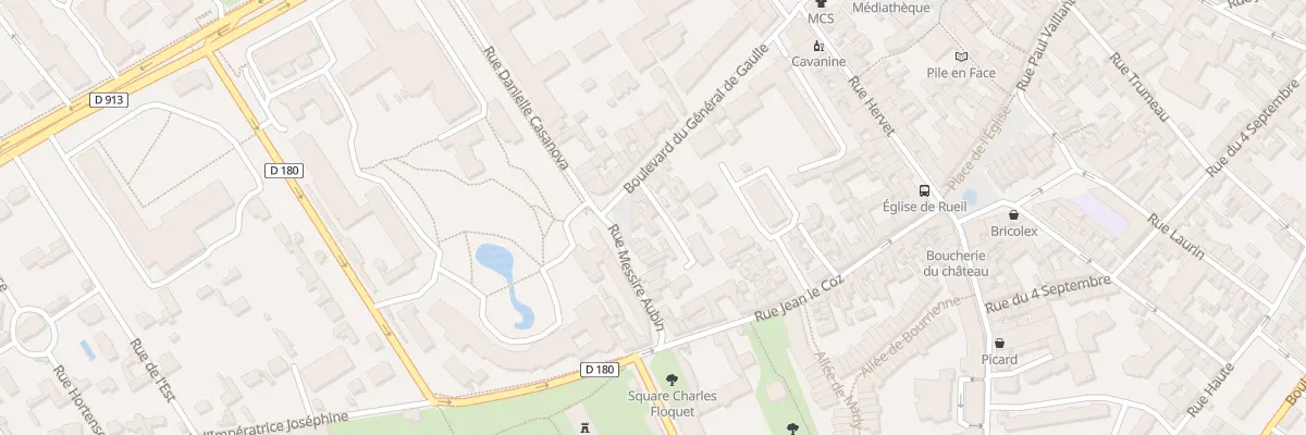 Plan du 27B Bd du Gal de Gaulle à Rueil-Malmaison