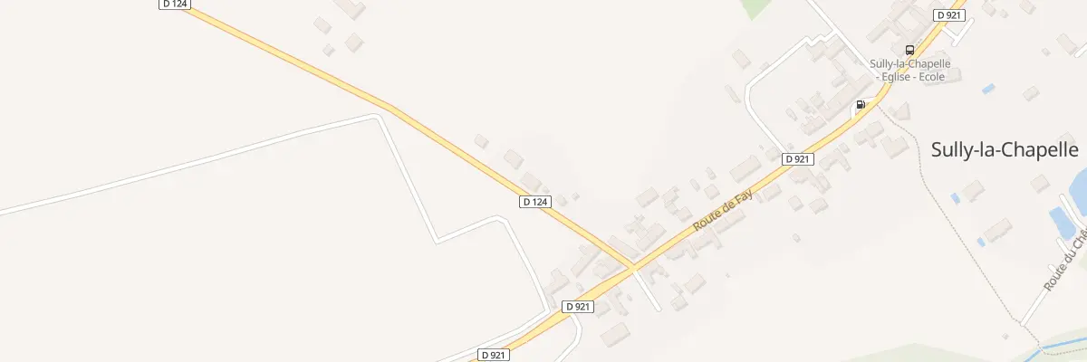 Plan du 10 Rte de Trainou à Sully-la-Chapelle
