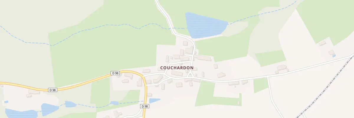 Plan du 3 All des Artistes - Couchardon à Bussière-Saint-Georges
