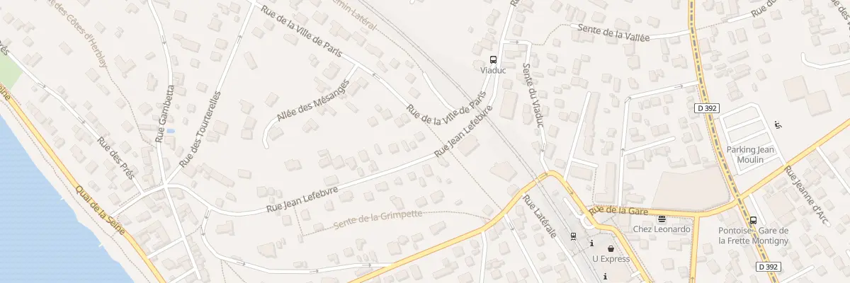 Plan du 41B Rue Jean Lefebvre à La Frette-sur-Seine