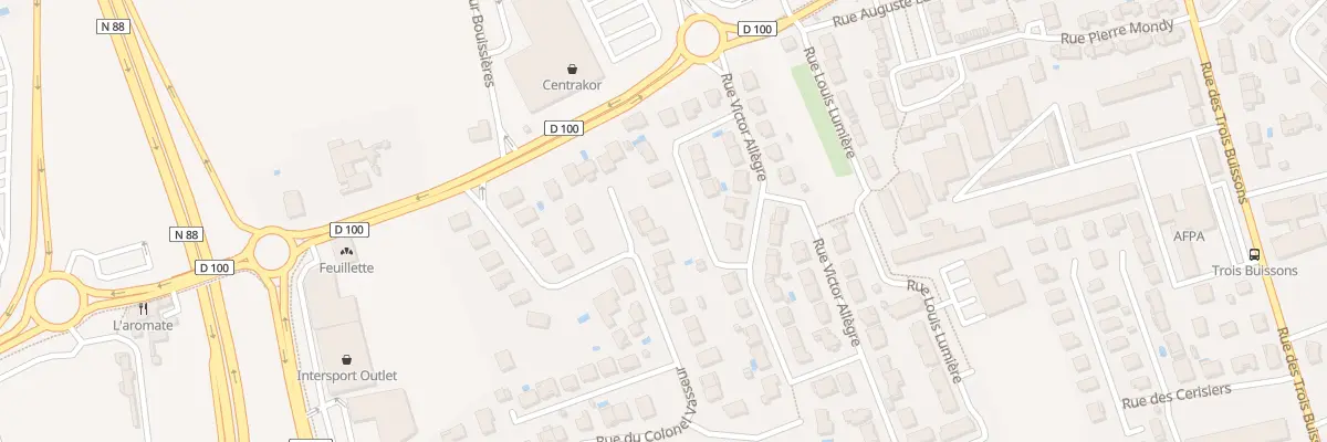Plan du 31 Rue Colonel Vasseur à Albi