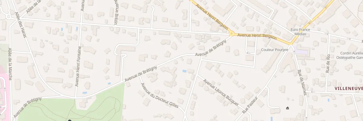Plan du 11 Av de Brétigny à Garches
