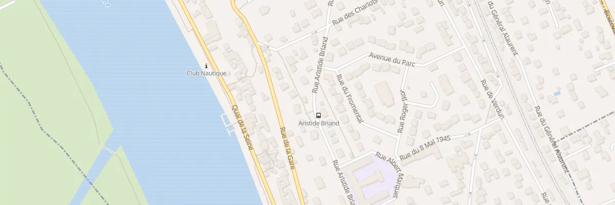 Plan du 16 Rue Aristide Briand à La Frette-sur-Seine