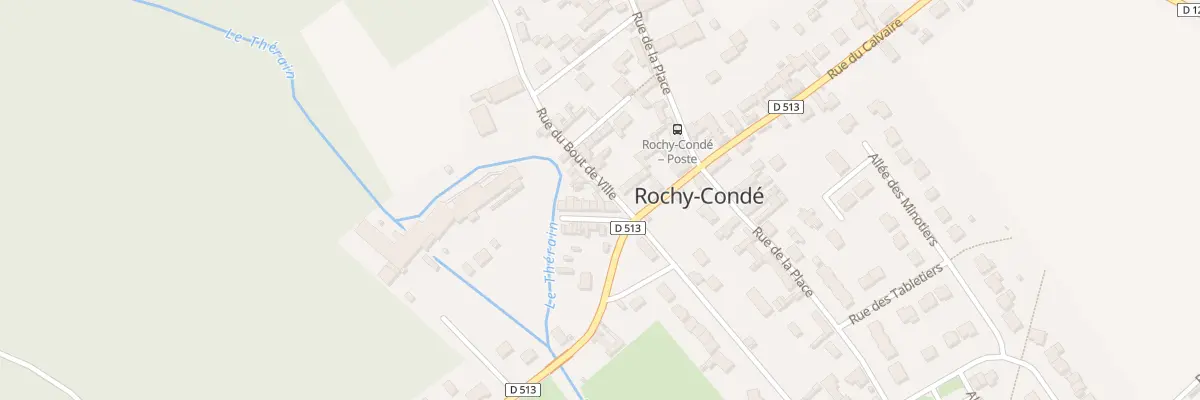 Plan du 4 Cite du Moulin à Rochy-Condé