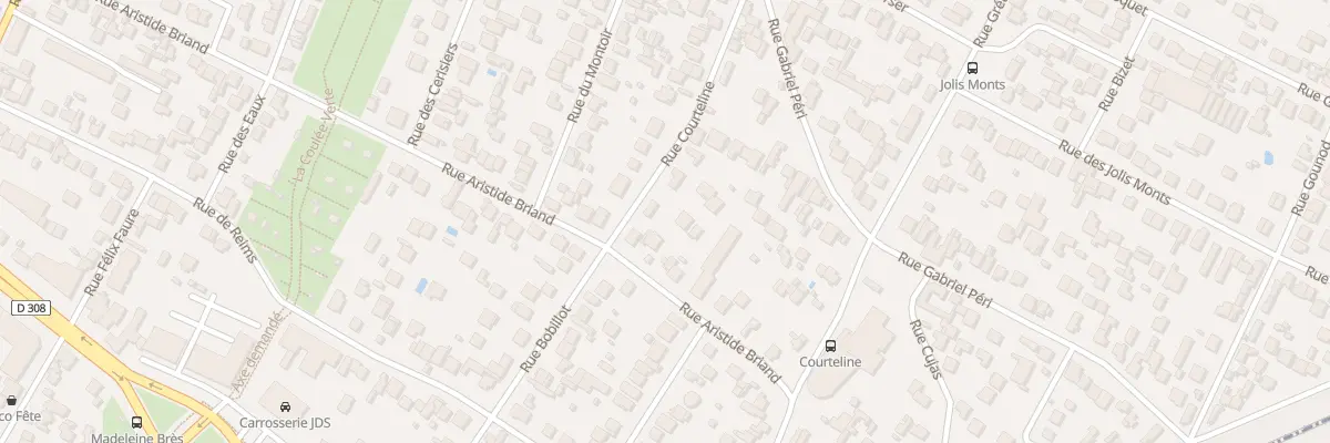 Plan du 73 Rue Aristide Briand à Sartrouville