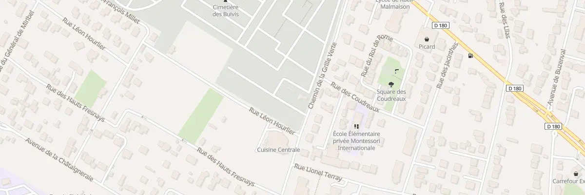 Plan du 6 Che de la Grille Verte à Rueil-Malmaison