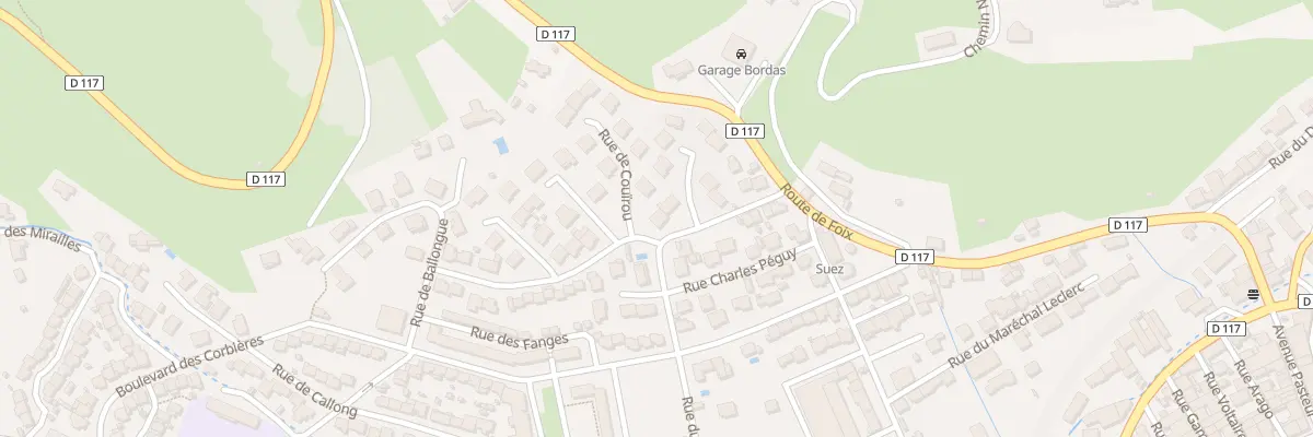 Plan du 10 Rue Henri Dunant à Quillan