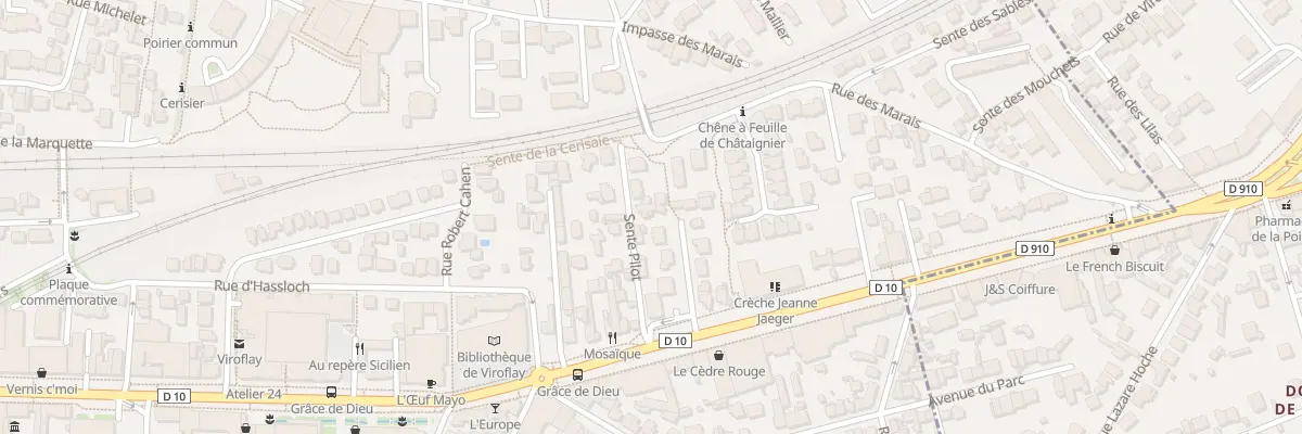 Plan du 7 Rue Eugénie à Viroflay