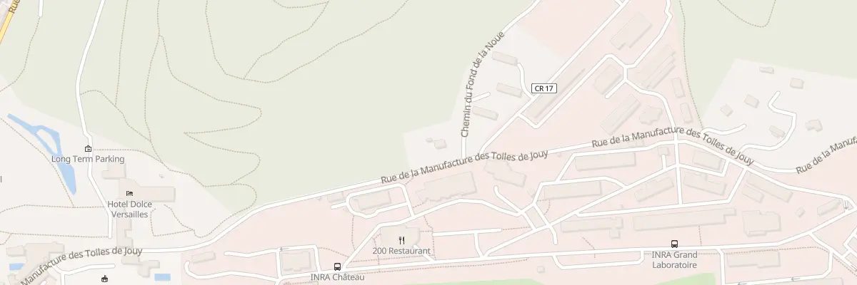 Plan du 23 Rue Manufacture Toile de Jouy à Jouy-en-Josas
