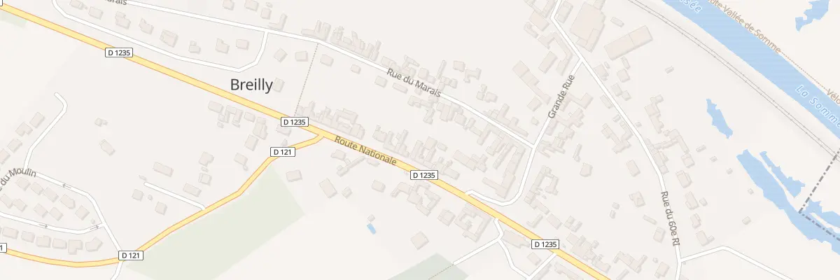 Plan du 46 Rte Nationale à Breilly