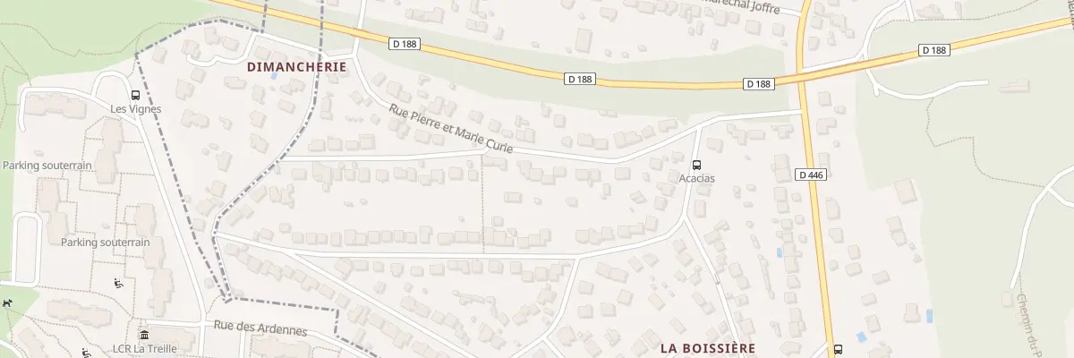 Plan du 24 Rue Pierre et Marie Curie à Orsay