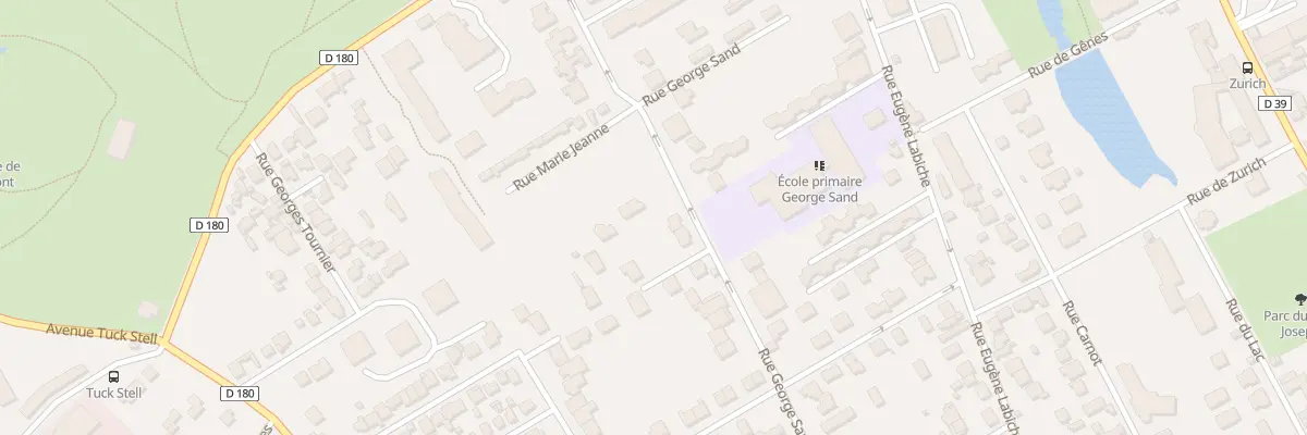 Plan du 28 Rue George Sand à Rueil-Malmaison