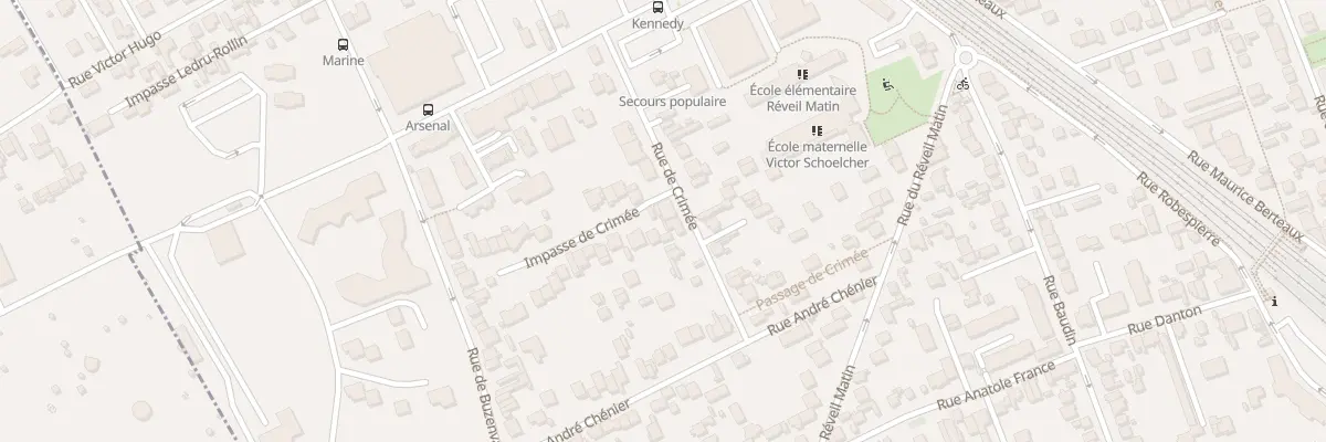 Plan du 4 Imp de Crimée à Houilles